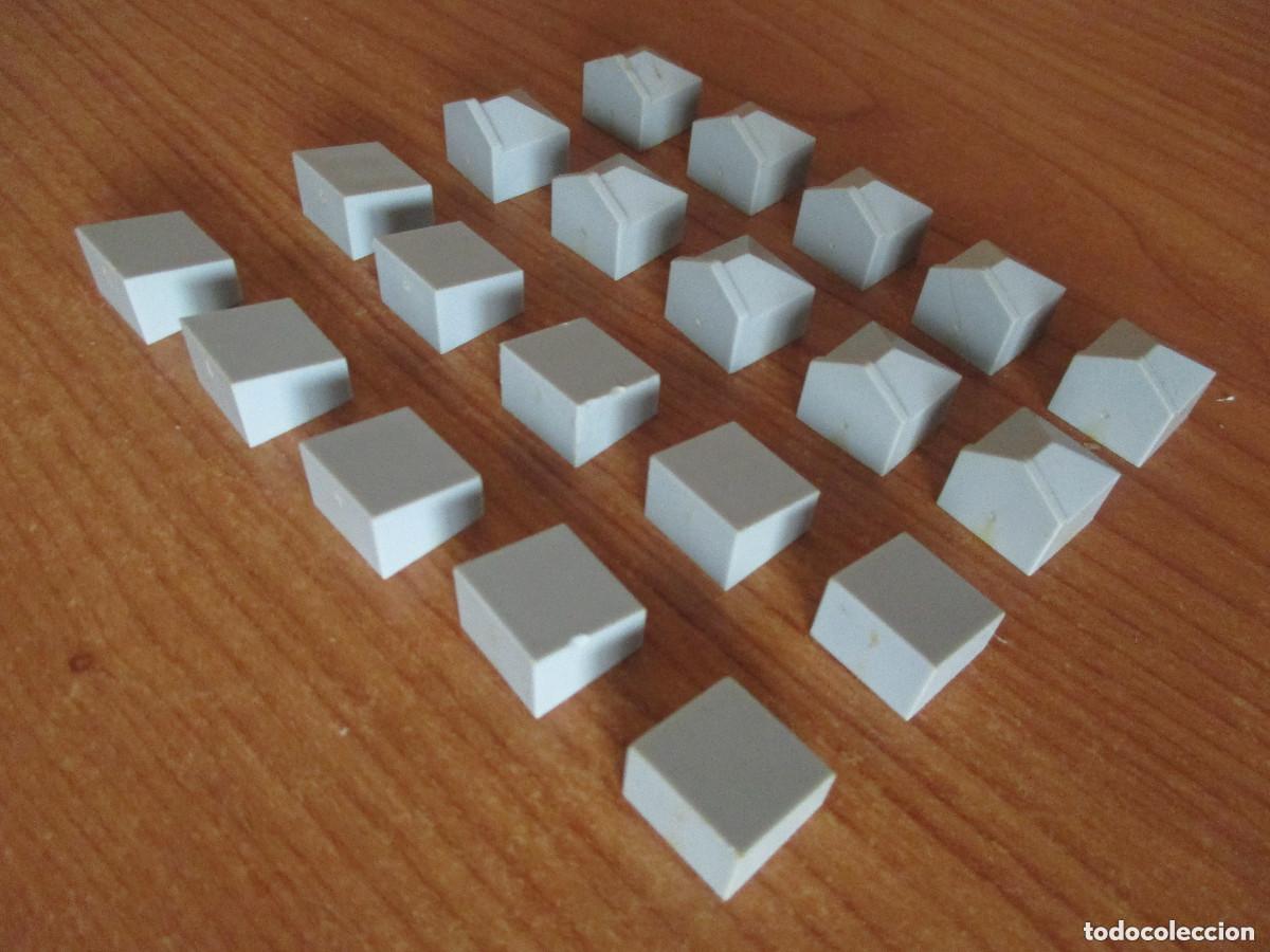Exin Old Toys: EXIN CASTILLOS SERIE GOLDEN : 1 LOTE 20 PIEZAS DE REMATES Y ACABADOS