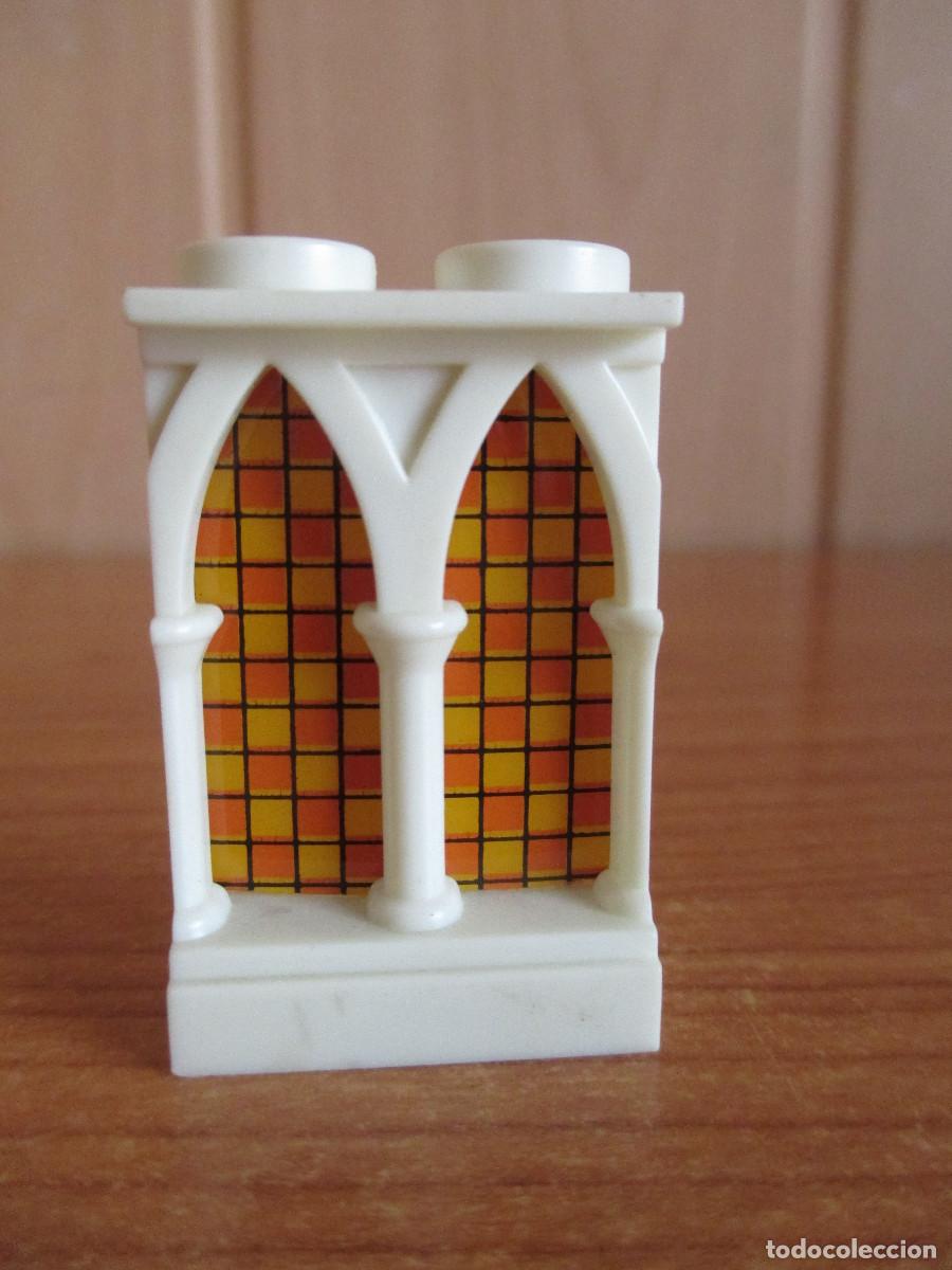 Juguetes antiguos Exin: EXIN CASTILLOS SERIE GOLDEN : 1 VENTANA CON VIDRIERA