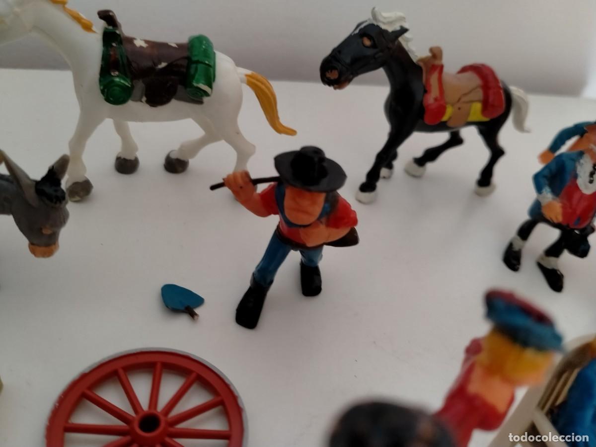 Juguetes antiguos Exin: Figuras y complementos Exin West primera &eacute;poca - Foto 2