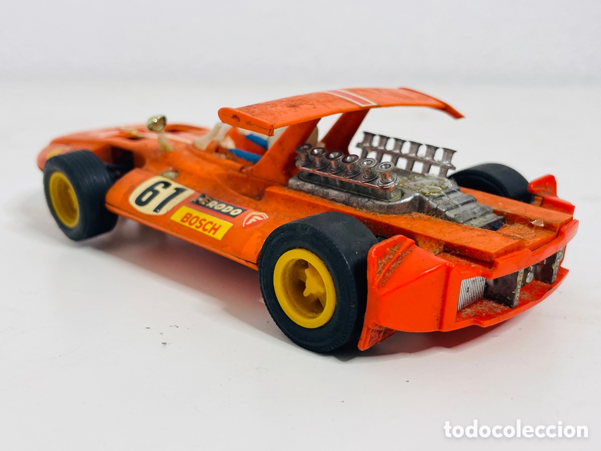 Juguetes antiguos Exin: Scalextric Exin Sigma naranja - Foto 9