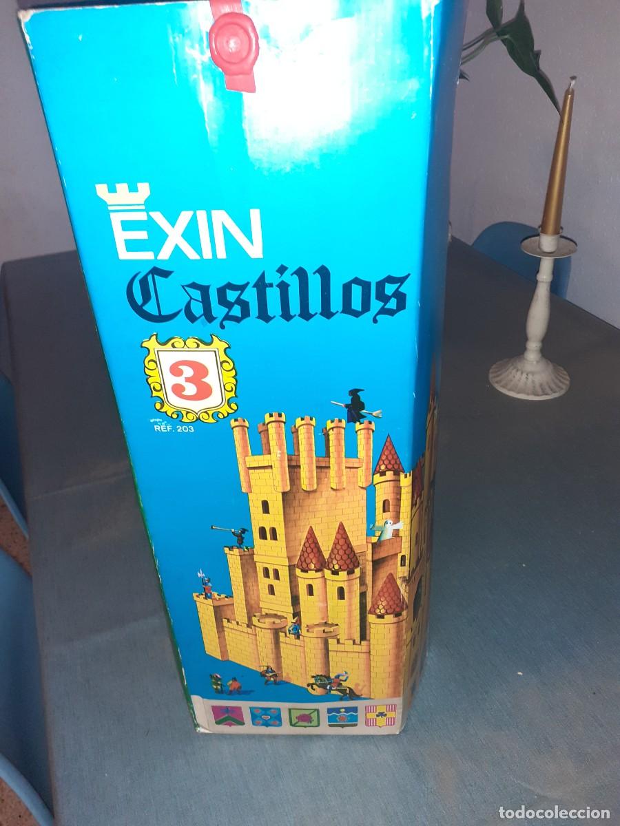 Juguetes antiguos Exin: Exin castillos serie azul lines bros RF 203 100% completo. A&Ntilde;OS 70 Original 100%, juguete antiguo
