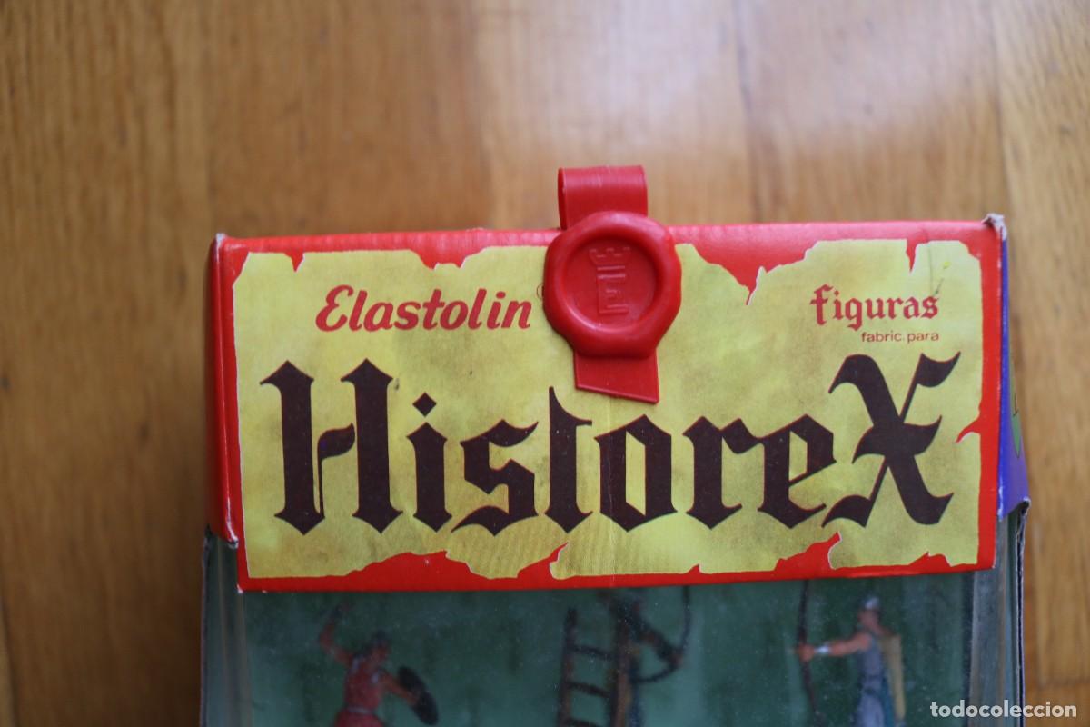 Juguetes antiguos Exin: Historex Elastolin Normandos Ref. 231 para Exin Castillos - Foto 7