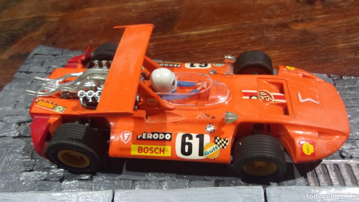 Juguetes antiguos Exin: SCALEXTRIC EXIN SIGMA NARANJA - Foto 3