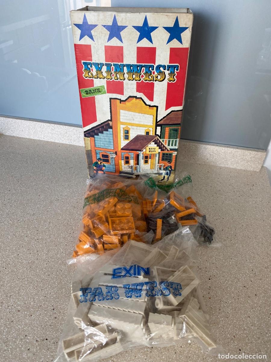Juguetes antiguos Exin: EXIN WEST BANCO EN CAJA