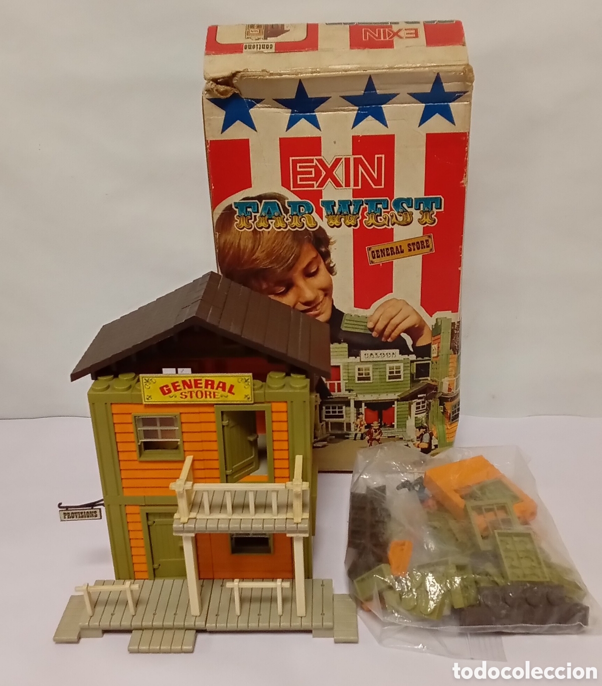 Juguetes antiguos Exin: General Store exin Far west Ref 2030 A&ntilde;os 80 Espa&ntilde;a