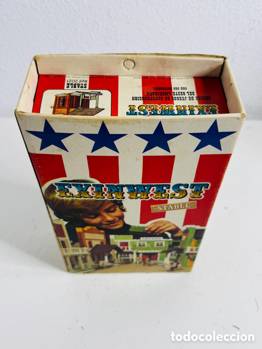 Juguetes antiguos Exin: Exin West Stable Referencia Ref. 2021 - Foto 2
