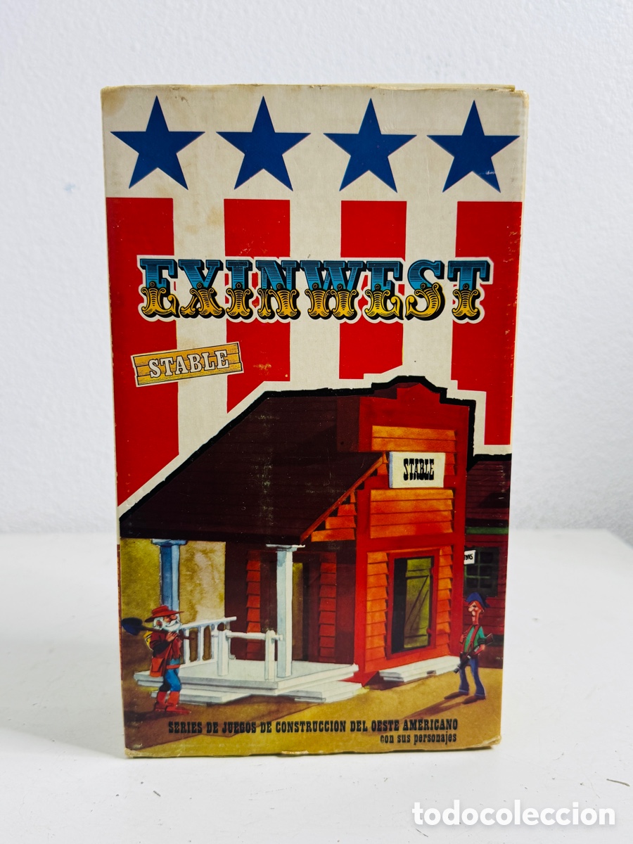 Juguetes antiguos Exin: Exin West Stable Referencia Ref. 2021 - Foto 4