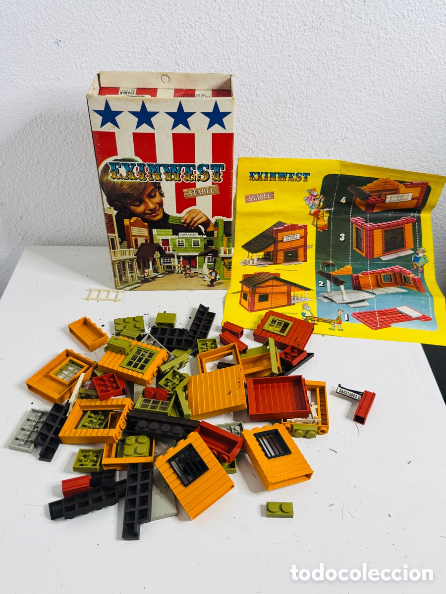 Juguetes antiguos Exin: Exin West Stable Referencia Ref. 2021 - Foto 6