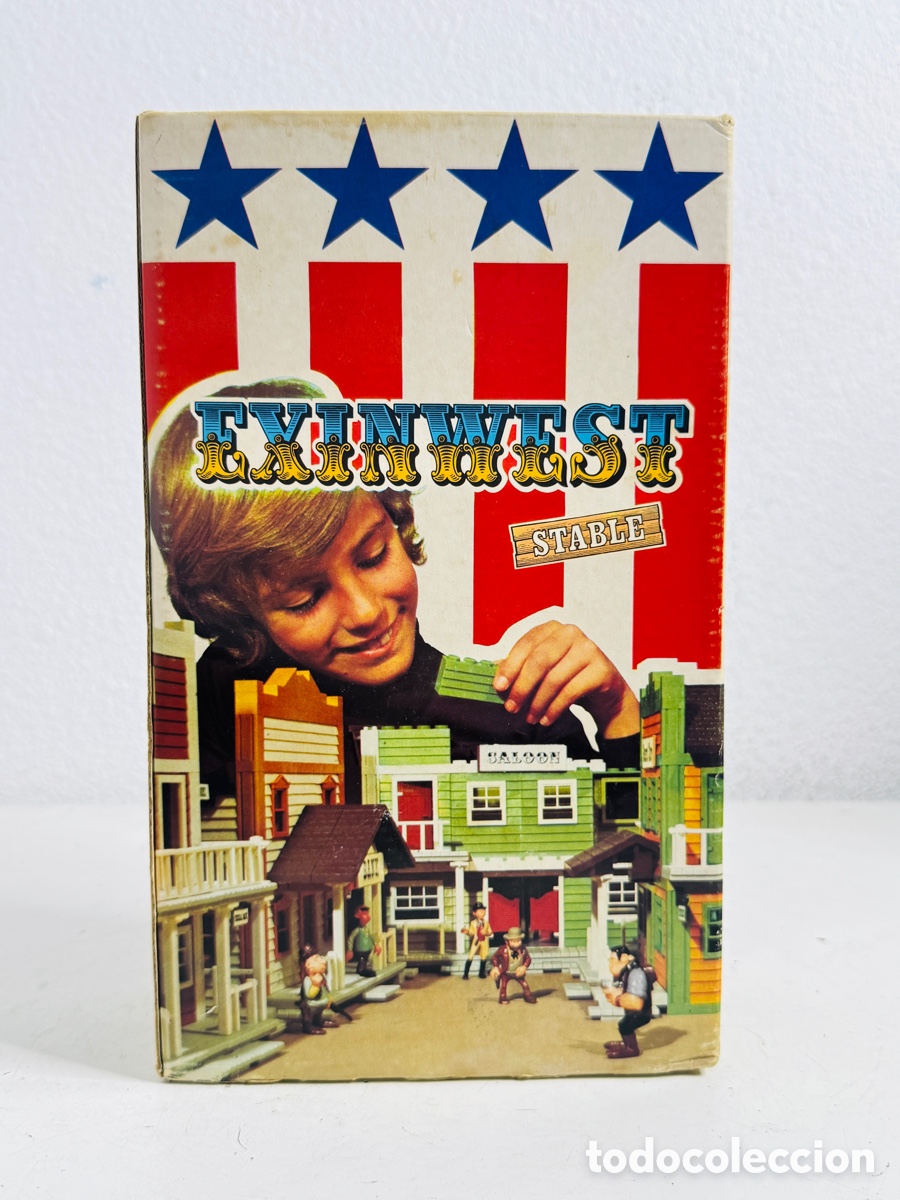Juguetes antiguos Exin: Exin West Stable Referencia Ref. 2021