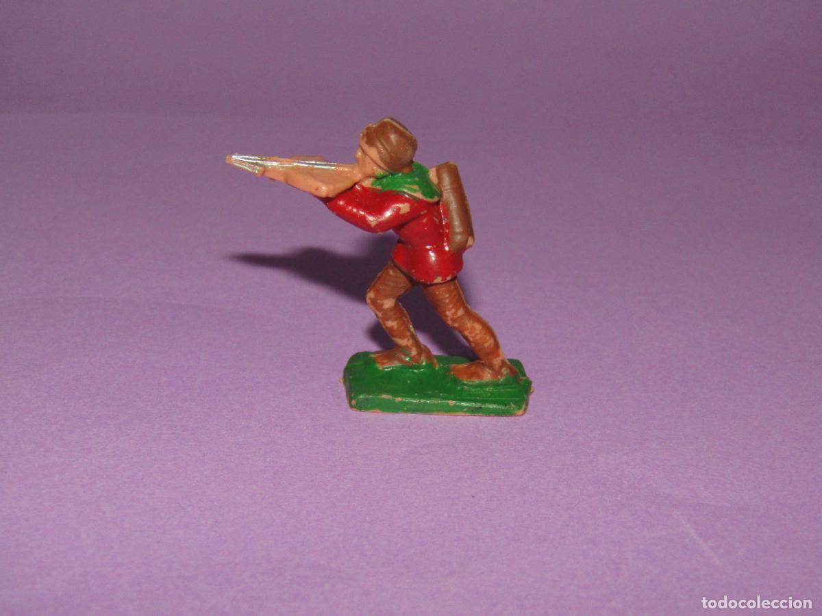 Juguetes antiguos Exin: Antigua Figura de BALLESTERO Original de EXIN CASTILLOS de EXIN - A&ntilde;o 1968-71