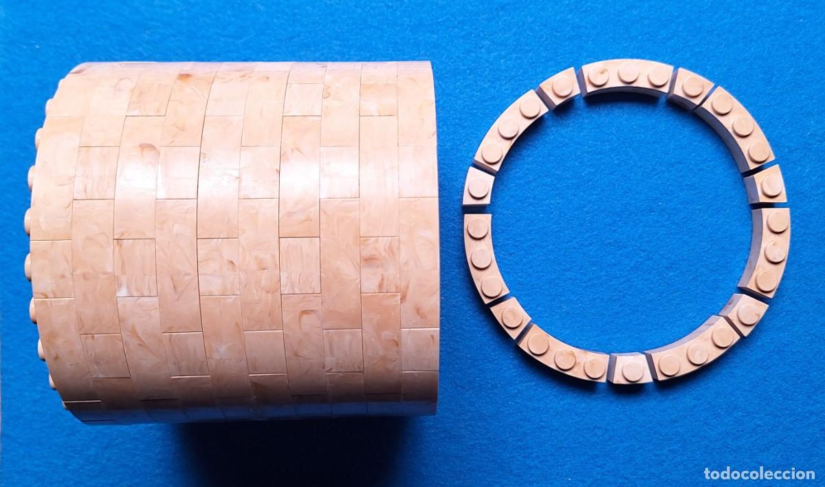 Juguetes antiguos Exin: Lote Oferta 140 Piezas curvas Di&aacute;metro 11 exinios. Exin Castillos.