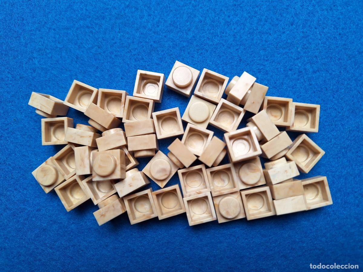 Juguetes antiguos Exin: Lote Oferta 50 Plaquetas 1x1. Exin Castillos.