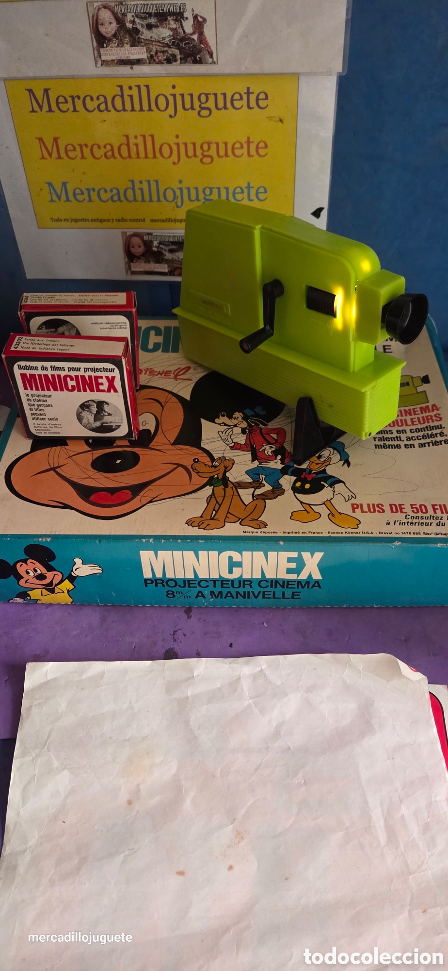 Juguetes antiguos Exin: Minicinex cine Super 8