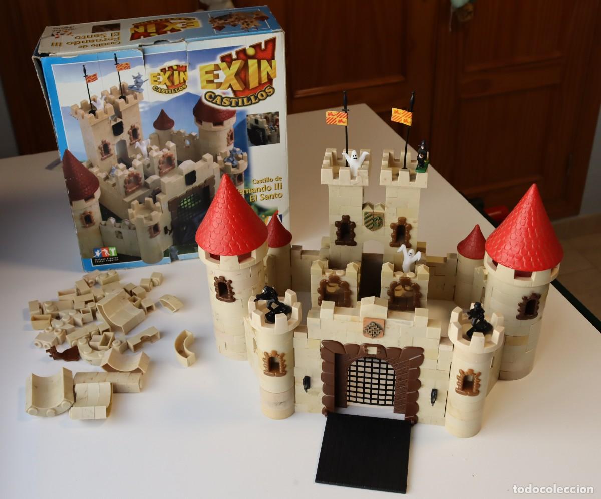 Juguetes antiguos Exin: Castillo de Fernando III El Santo. Exin Castillos PDJ