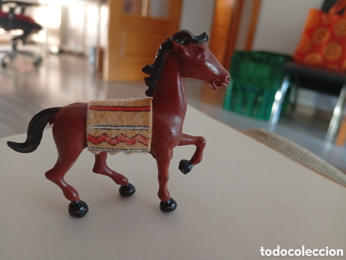 Jouets anciens Exin: Caballo EXIN west perfecto estado