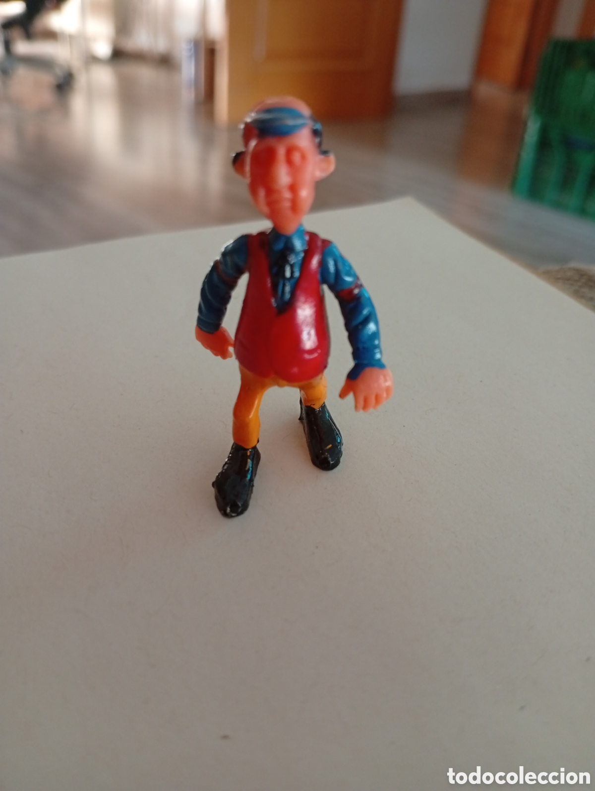 Juguetes antiguos Exin: Figura EXIN WEST buen estado