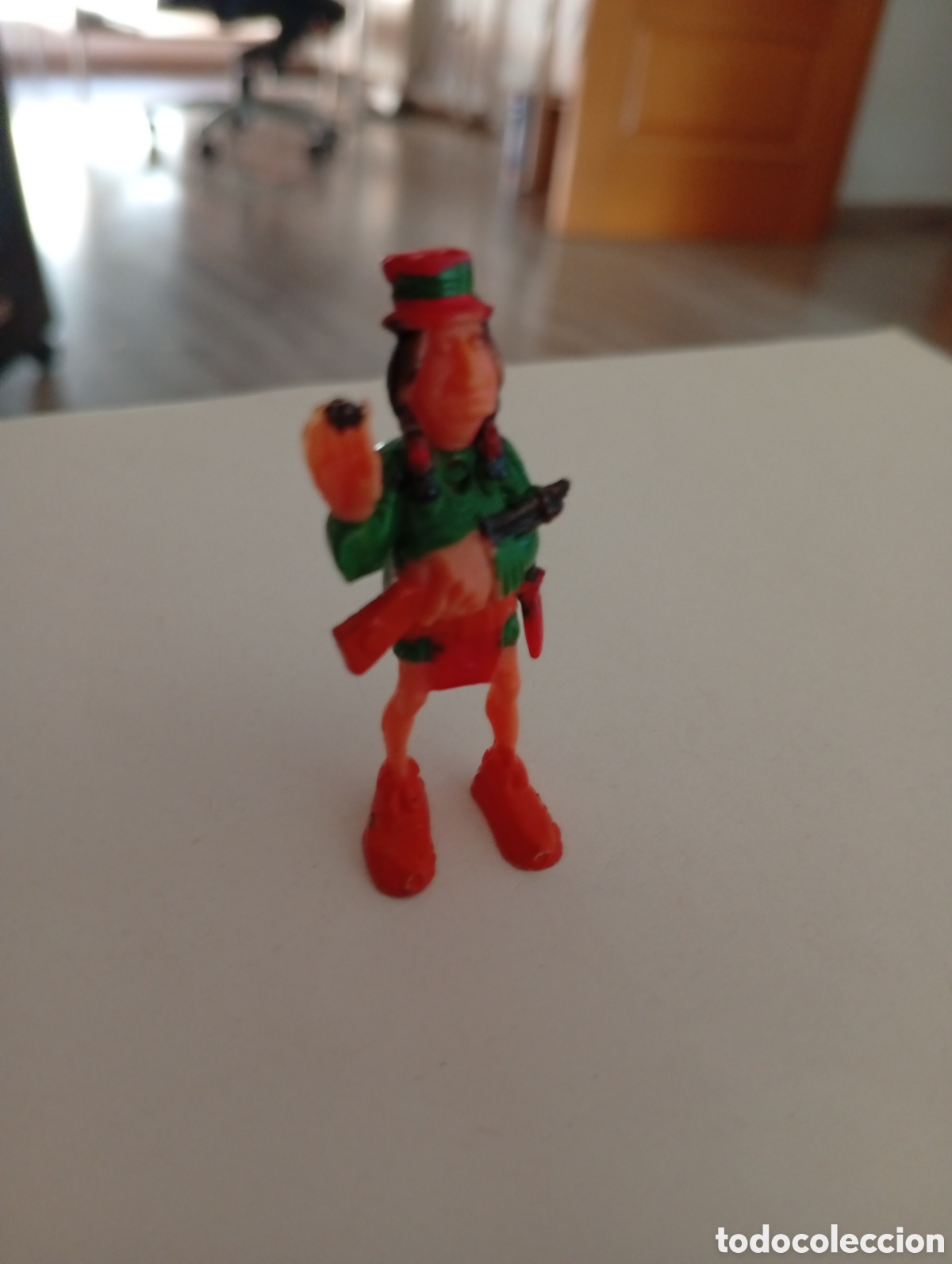 Juguetes antiguos Exin: Figura EXIN WEST buen estado