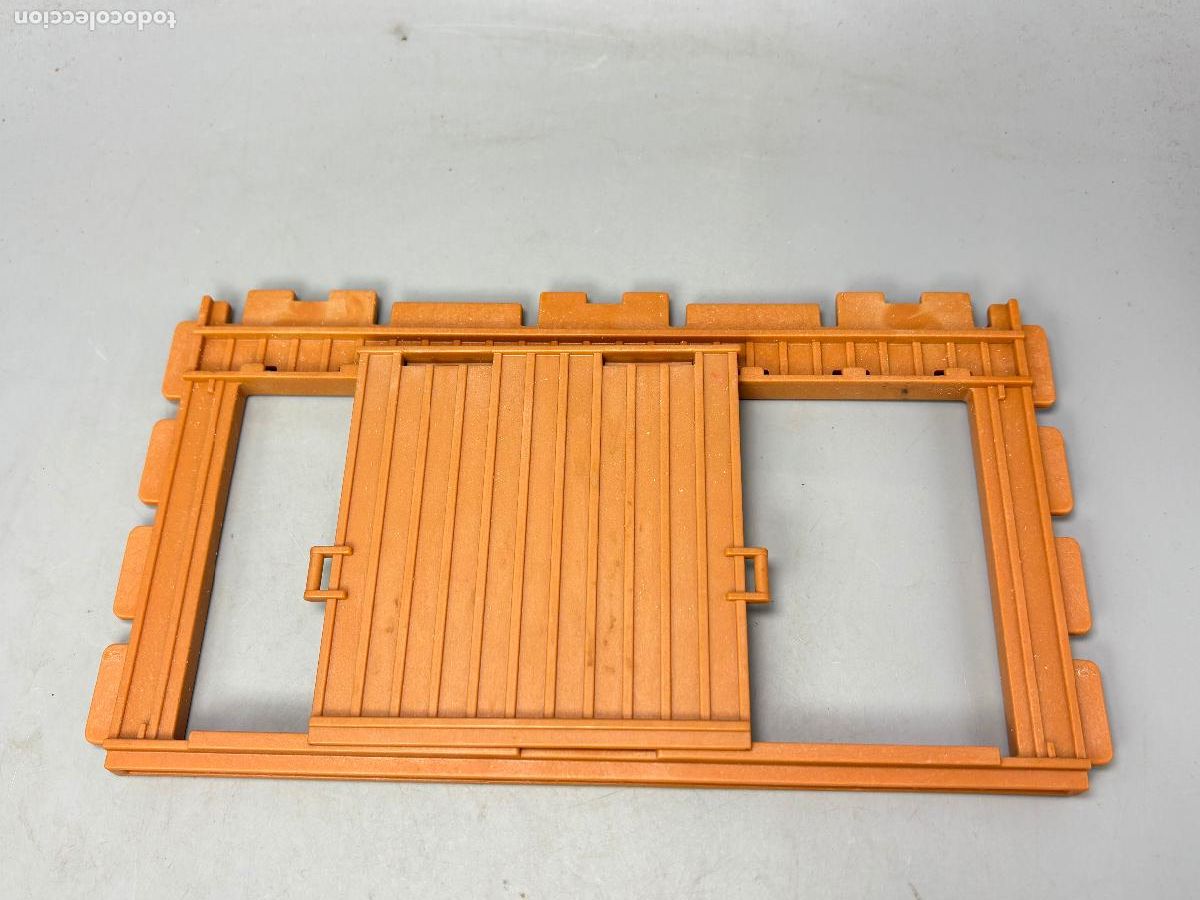 Juguetes antiguos Exin: PLAYMOBIL 4305 pared lateral con puerta corredera estaci&oacute;n de tren