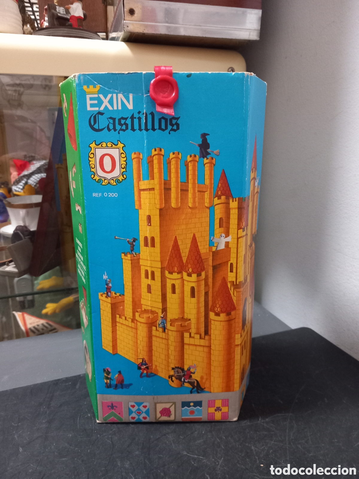 Juguetes antiguos Exin: ANTIGUO EXIN CASTILLOS 0 REF. 0200 EN CAJA ORIGINAL GRAN ESTADO Y COMPLETO