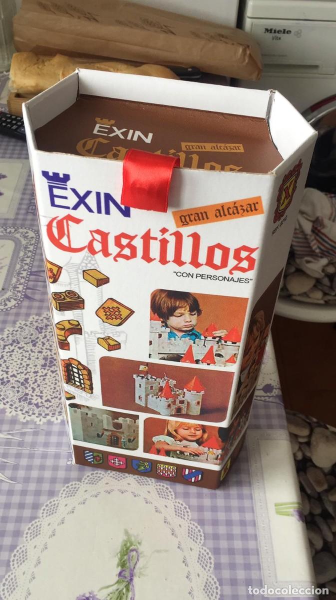 Juguetes antiguos Exin: Exin Castillos. R&eacute;plica caja VAC&Iacute;A del Gran Alcazar X.