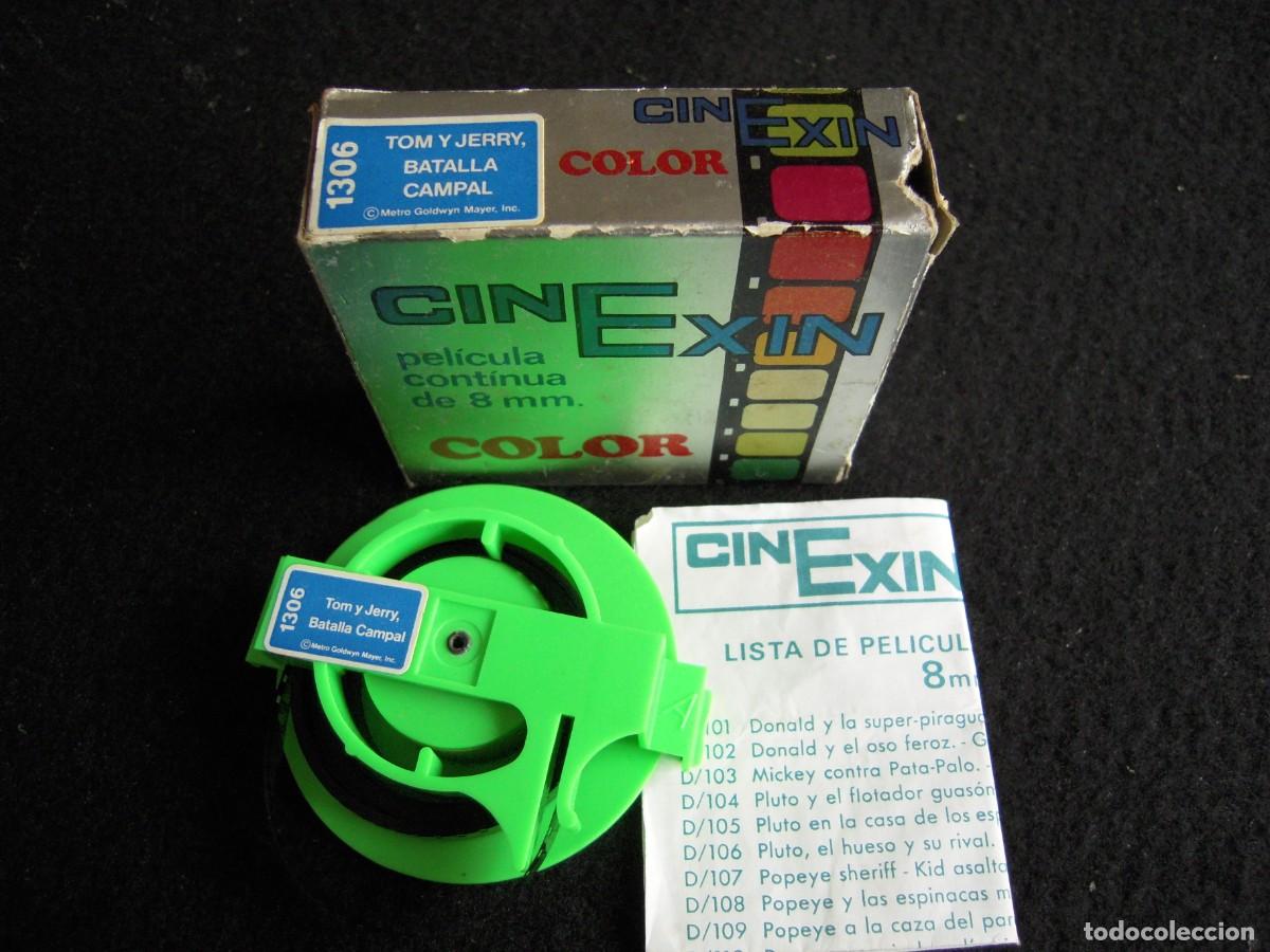 Juguetes antiguos Exin: Pelicula Color para Cinexin TOM Y JERRY BATALLA CAMPAL