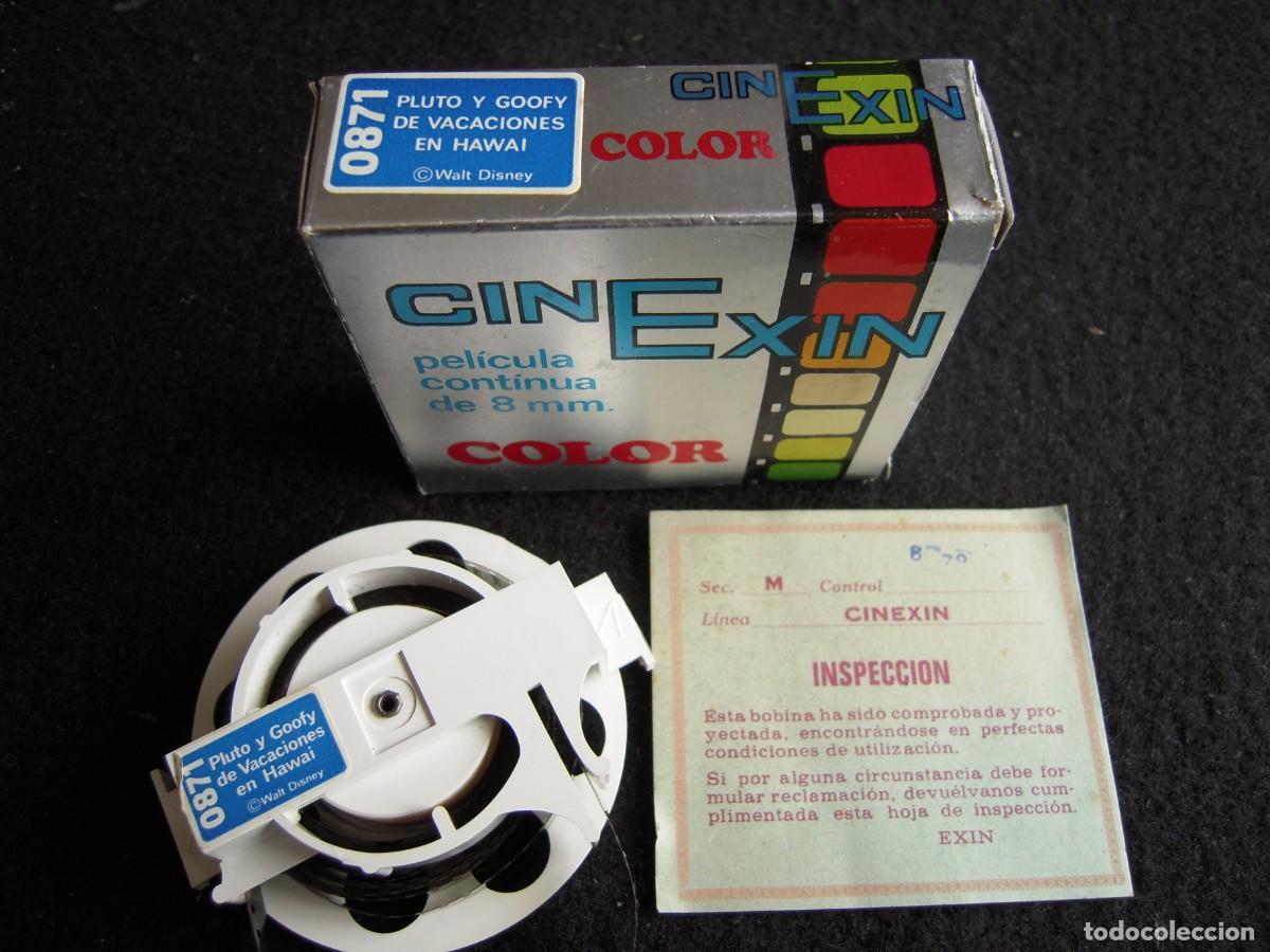 Juguetes antiguos Exin: Pelicula Color para Cinexin PLUTO Y GOOFY,VACACIONES EN HAWAI