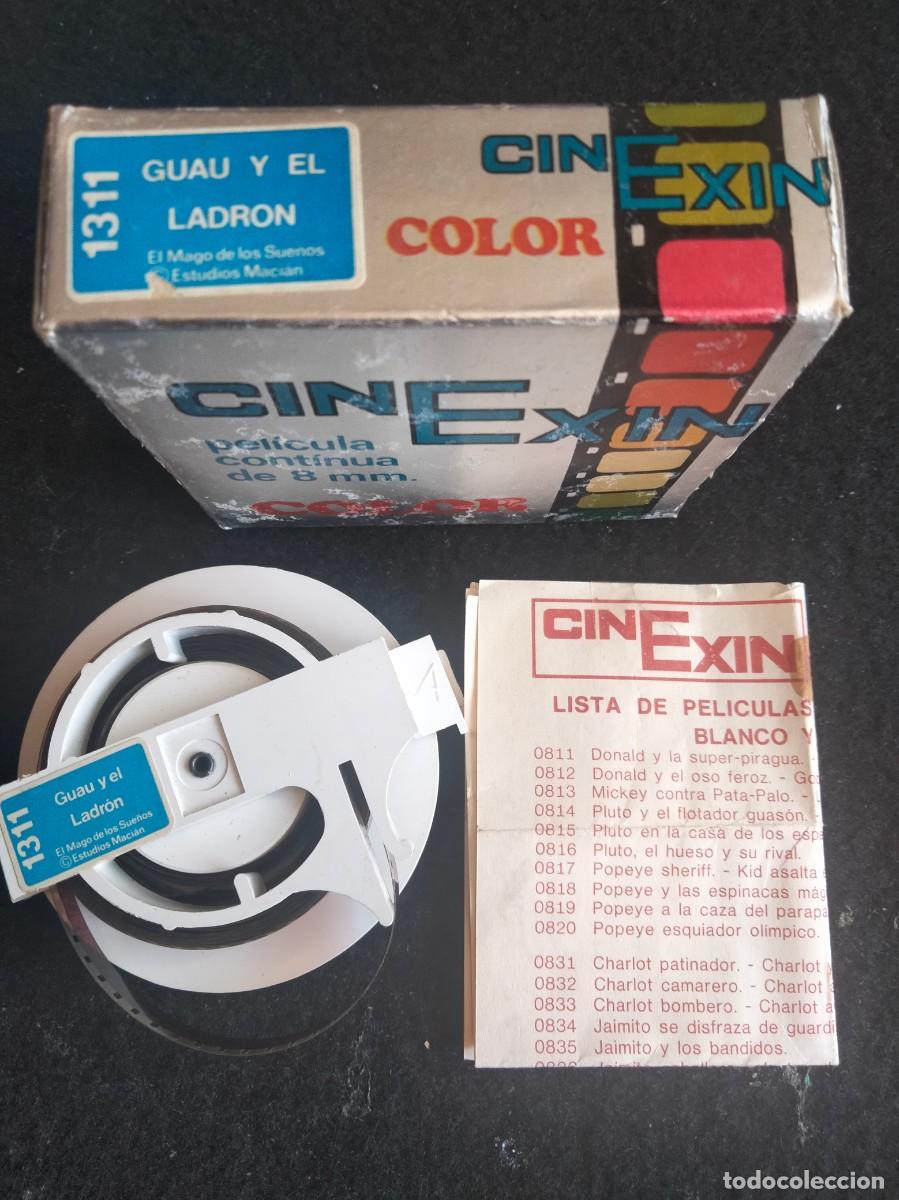 Juguetes antiguos Exin: Pelicula Color para Cinexin GUAU Y EL LADRON