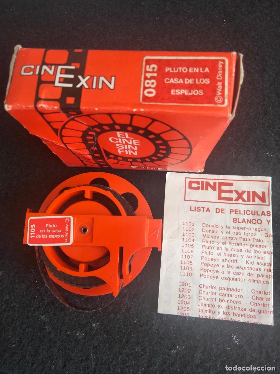Juguetes antiguos Exin: Pelicula Color para Cinexin PLUTO EN LA CASA DE LOS ESPEJOS