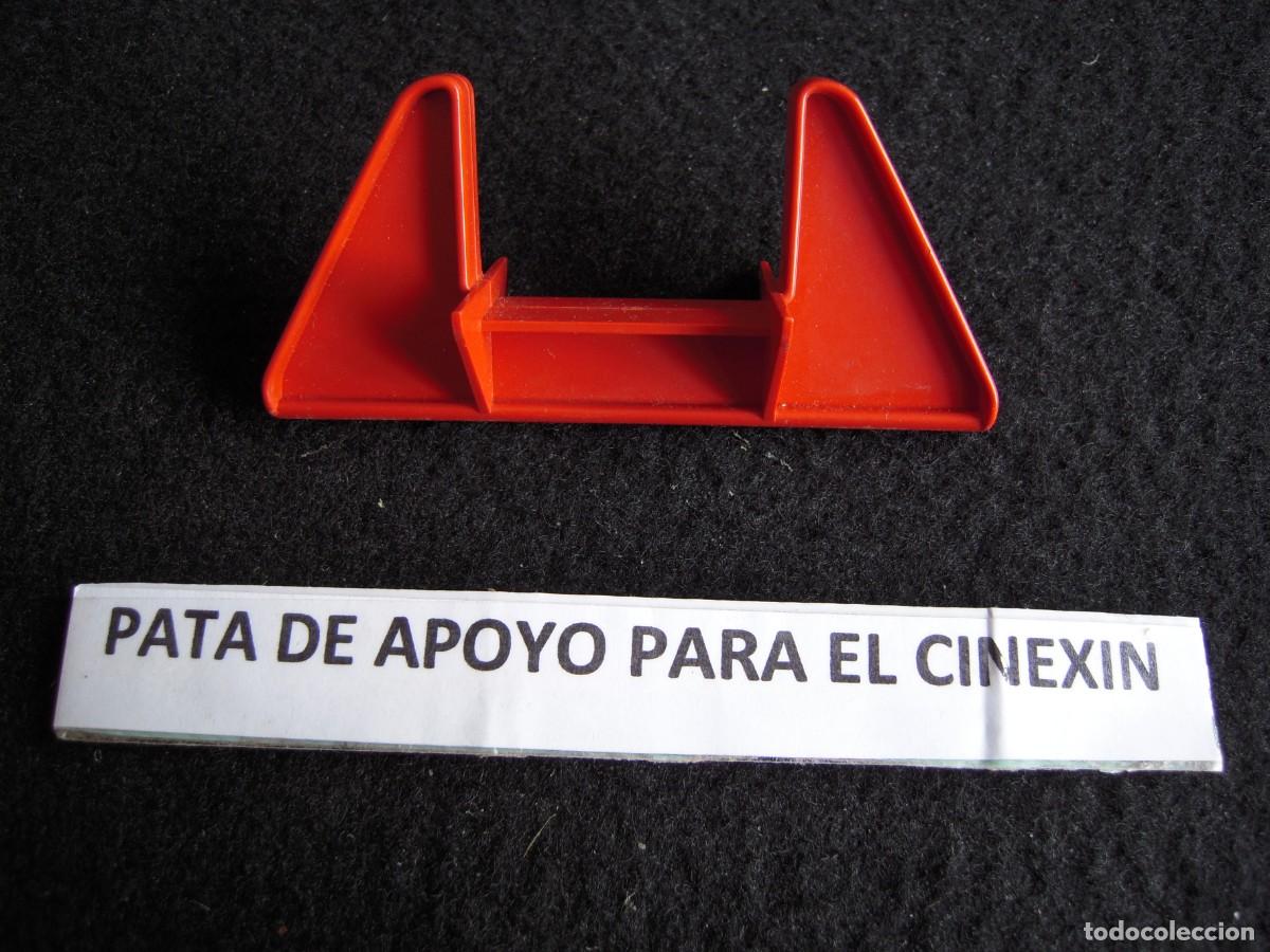 Juguetes antiguos Exin: PATA DE APOYO para el Cinexin naranja de 8mm