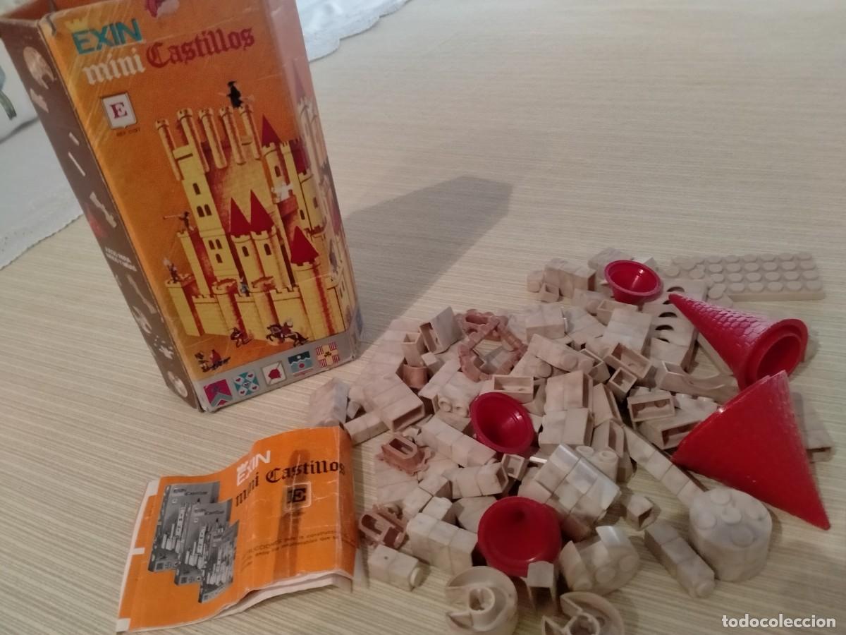Juguetes antiguos Exin: Exin Mini castillos original Exin a&ntilde;os 70 con instrucciones