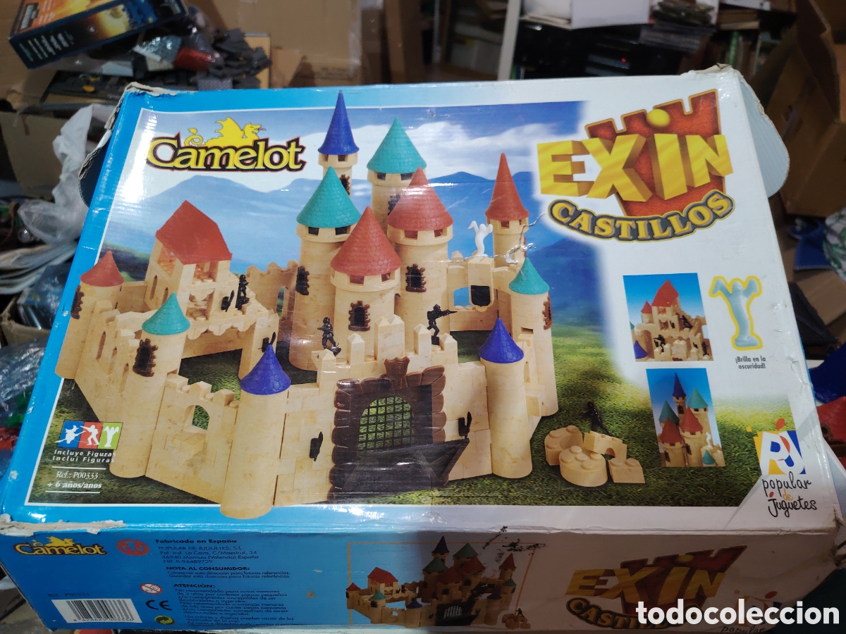 Juguetes antiguos Exin: Exin castillos de popular de juguetes camelot