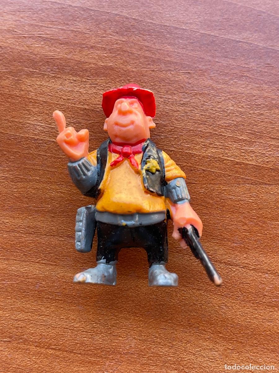 Juguetes antiguos Exin: Figura de Exin West Ayudante de Sheriff