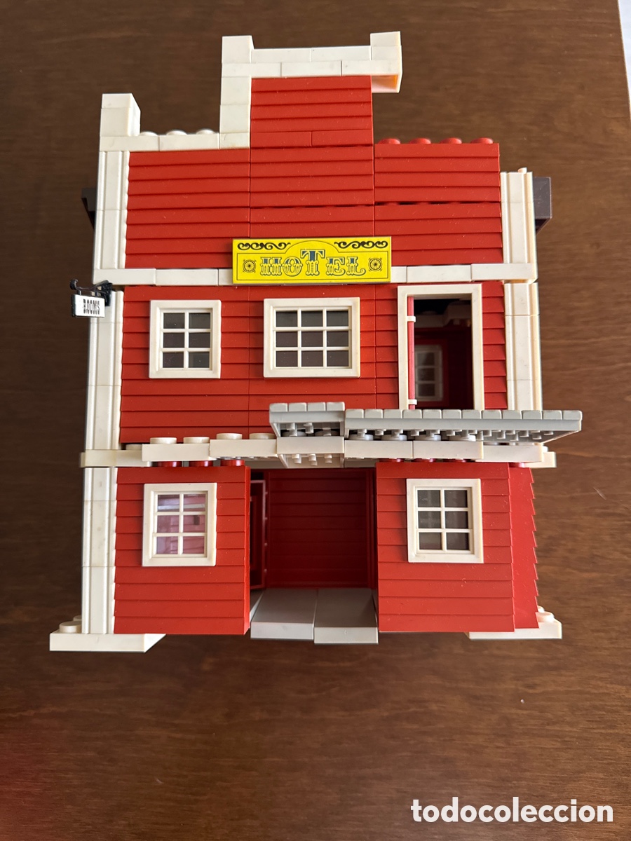 Juguetes antiguos Exin: EXIN WEST HOTEL Original - Edificio Oeste Americano. Incompleto