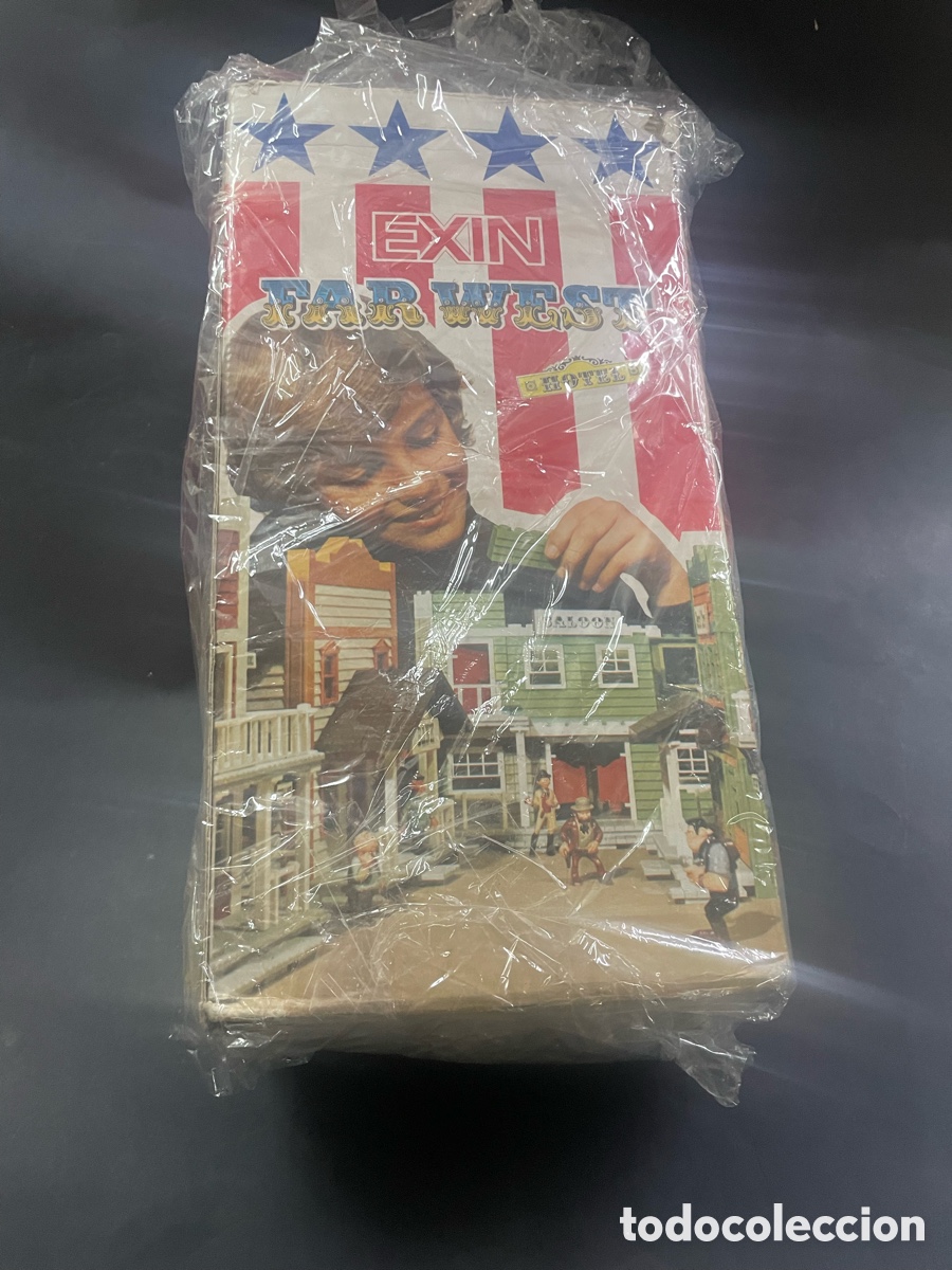 Juguetes antiguos Exin: Hotel Exin fart west +30 figuras