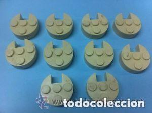Juguetes antiguos Exin: Exin Castillos -- Redondos con Una muesca