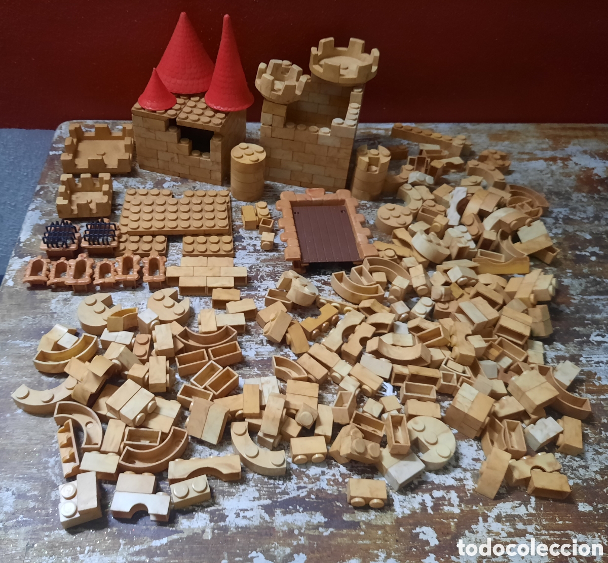 Juguetes antiguos Exin: Piezas Exin Castillos A&ntilde;os 70