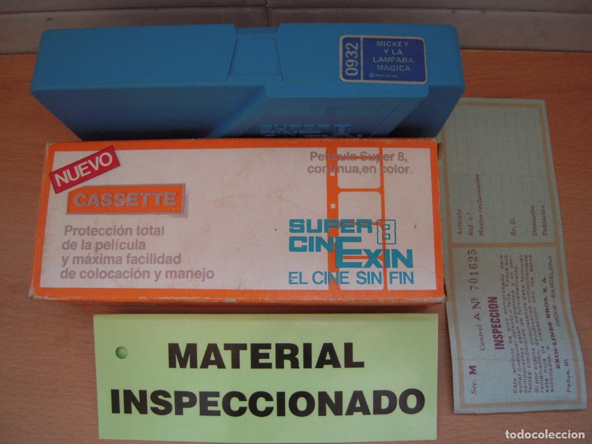 Juguetes antiguos Exin: Pelicula 0932 Super Cinexin Revisada y Funcionando