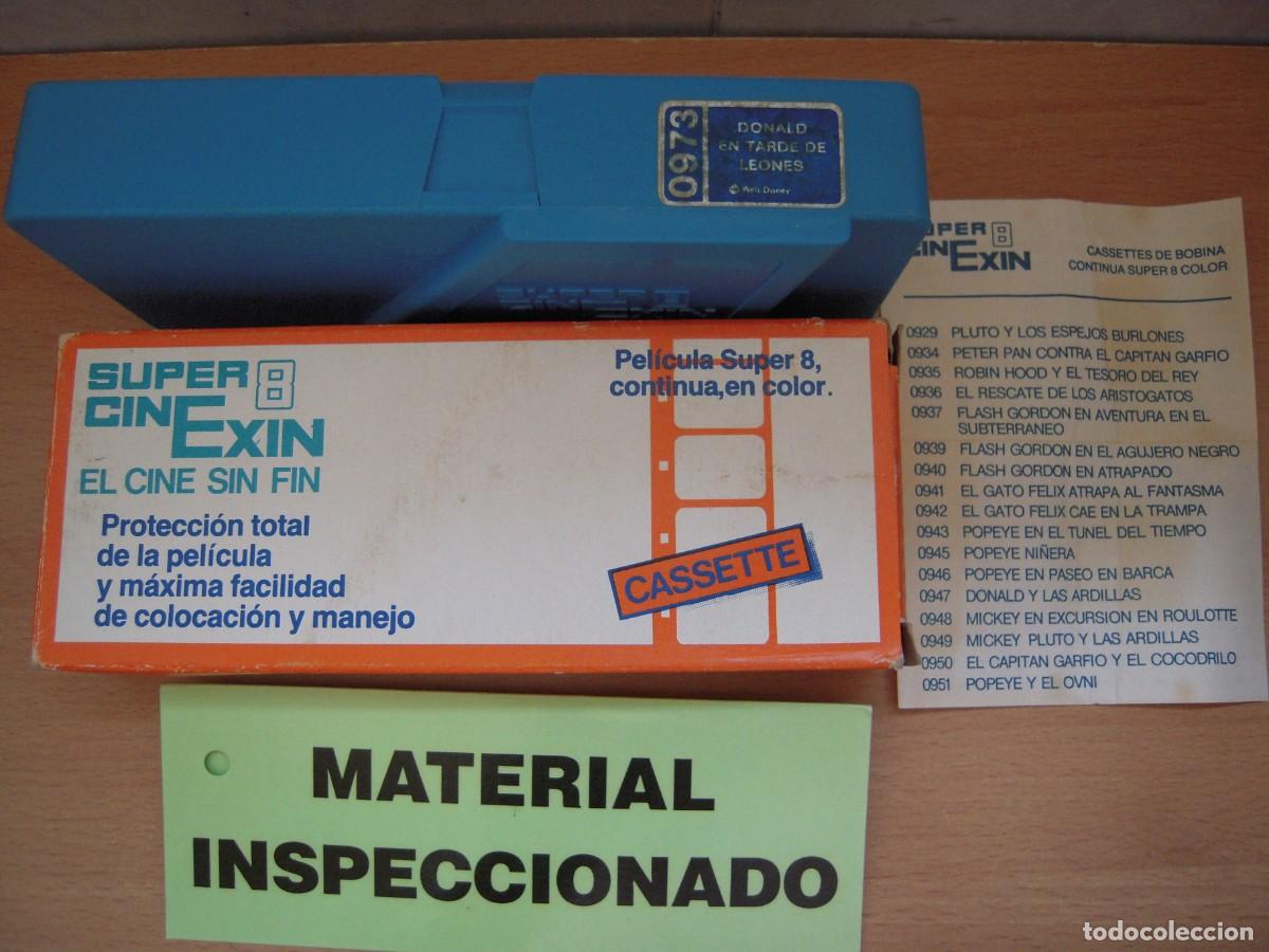 Juguetes antiguos Exin: Pelicula 0973 Super Cinexin Revisada y Funcionando