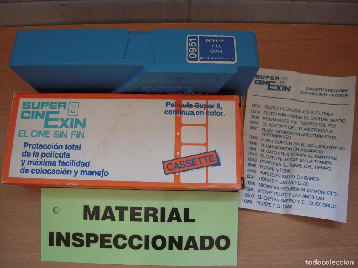 Juguetes antiguos Exin: Pelicula 0951 Super Cinexin Revisada y Funcionando