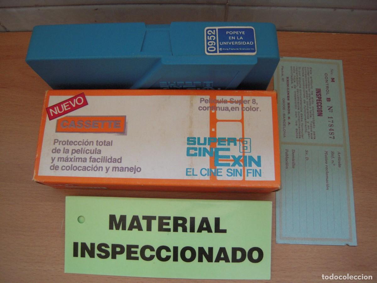 Juguetes antiguos Exin: Pelicula 0952 Super Cinexin Revisada y Funcionando