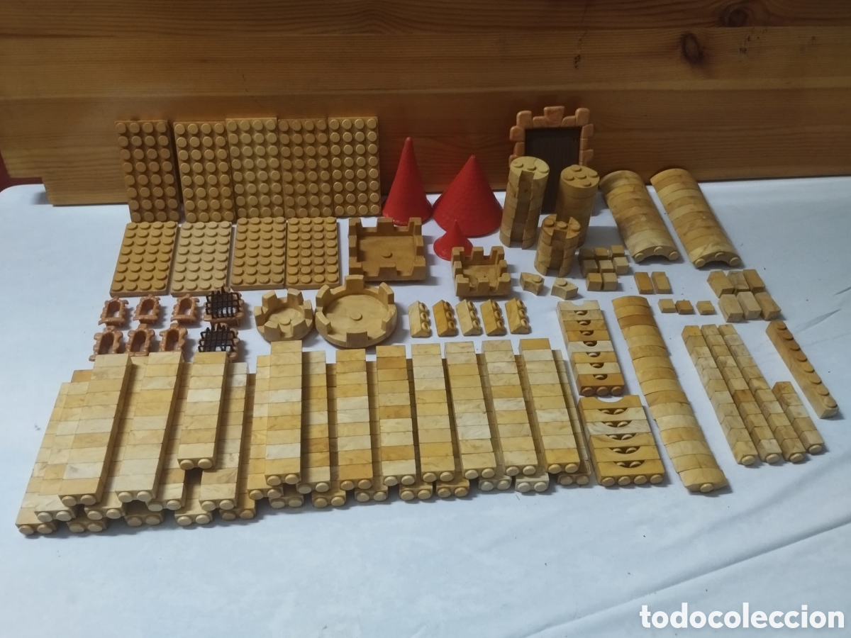 Juguetes antiguos Exin: Piezas Exin Castillos A&ntilde;os 70