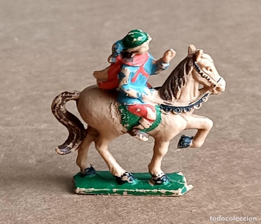 Juguetes antiguos Exin: Pr&iacute;ncipe a caballo es exin castillos