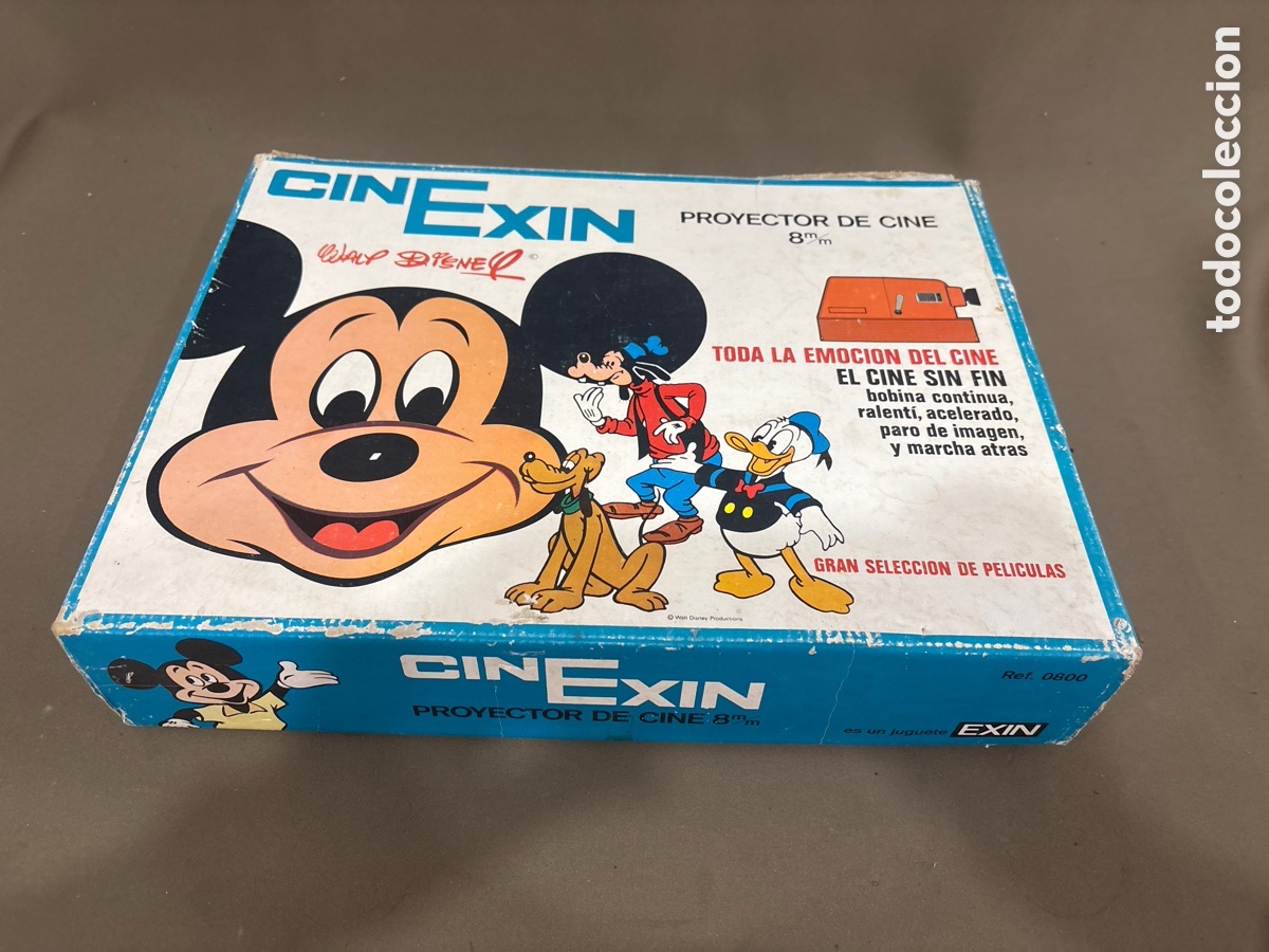 Exin Old Toys: Antiguo Cinexin en su caja original,proyector de cine 8mm*VER FOTOS*