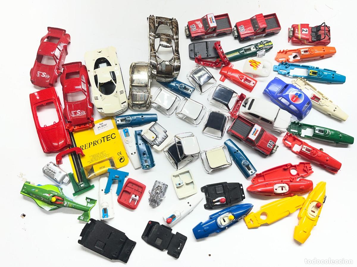 Jouets anciens Exin: Lote variado Reprotec Exin Scalextric