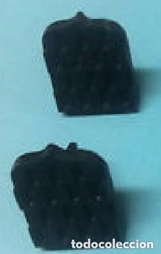 Juguetes antiguos Exin: Exin Castillos - Escudos de color negro tipo clasicos