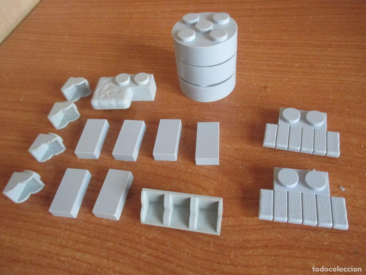 Juguetes antiguos Exin: EXIN CASTILLOS SERIE GOLDEN: 1 LOTE DE 17 PIEZAS VARIADAS