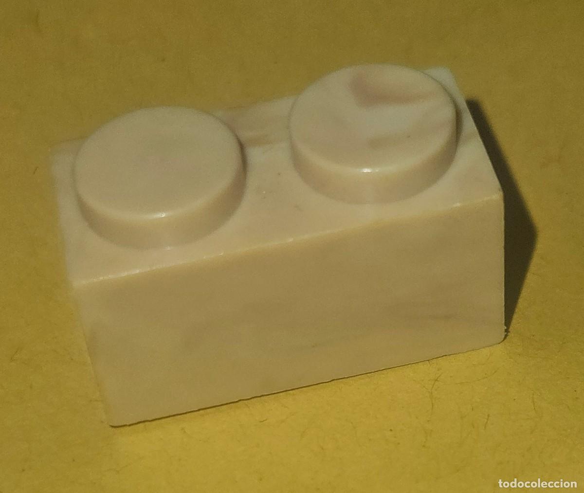 Exin Old Toys: Exin castillos - ladrillo bloque 2x1 original a&ntilde;os 80 2 x 1 dos pivotes doble