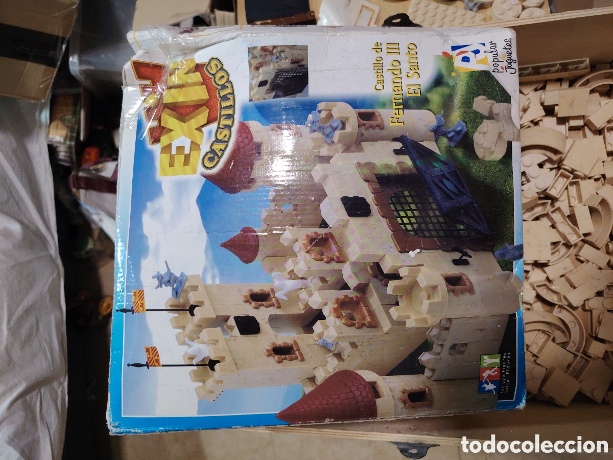 Juguetes antiguos Exin: Exin castillos Fernando 3 el santo