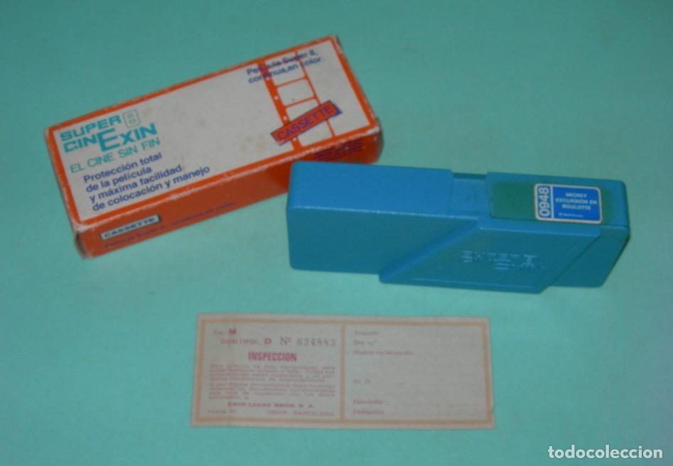 Juguetes antiguos Exin: PEL&Iacute;CULA SUPER 8 DE SUPER CINE EXIN EN CAJA ORIGINAL - MICKEY EXCURSI&Oacute;N EN ROULOTTE - CINEXIN -