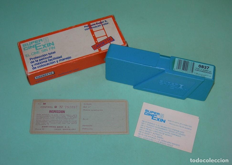 Juguetes antiguos Exin: PEL&Iacute;CULA SUPER 8 DE SUPER CINE EXIN EN CAJA ORIGINAL - TOM Y JERRY EN TOM ENAMORADO - CINEXIN -